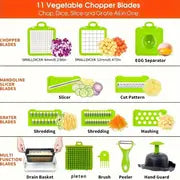 16-In-1 Multifunctional Vegetable Chopper