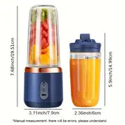 Portable Multi-Function Juicer with Rechargeable Battery