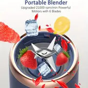 Portable Multi-Function Juicer with Rechargeable Battery
