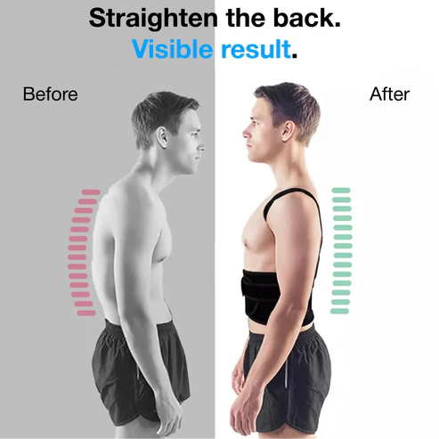 Shoulder & Back Posture Correction Belt || 2 in 1