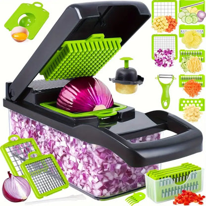 16-In-1 Multifunctional Vegetable Chopper