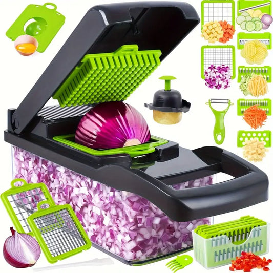16-In-1 Multifunctional Vegetable Chopper