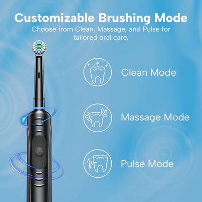 Electric Toothbrush Rechargeable – Whitening, Deep Cleaning